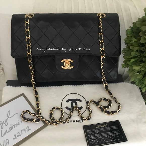 ❤️Chanel Double Flap Medium Lambskin GHW❤️ - Picture 1 of 8